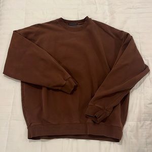 brandy melville oversized crewneck